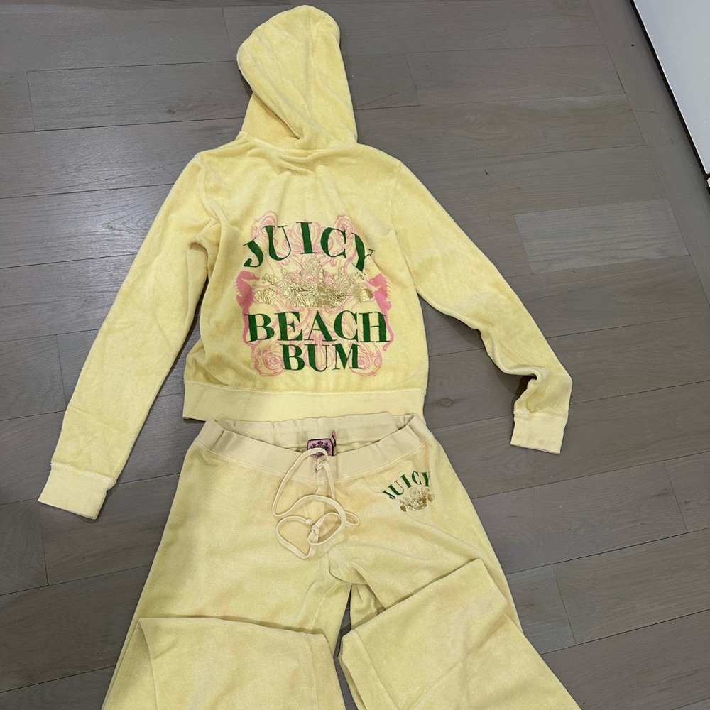Vintage Juicy Couture track suit